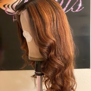 13x6 Lace Frontal Unit! Blonde Streaks! - 20”
